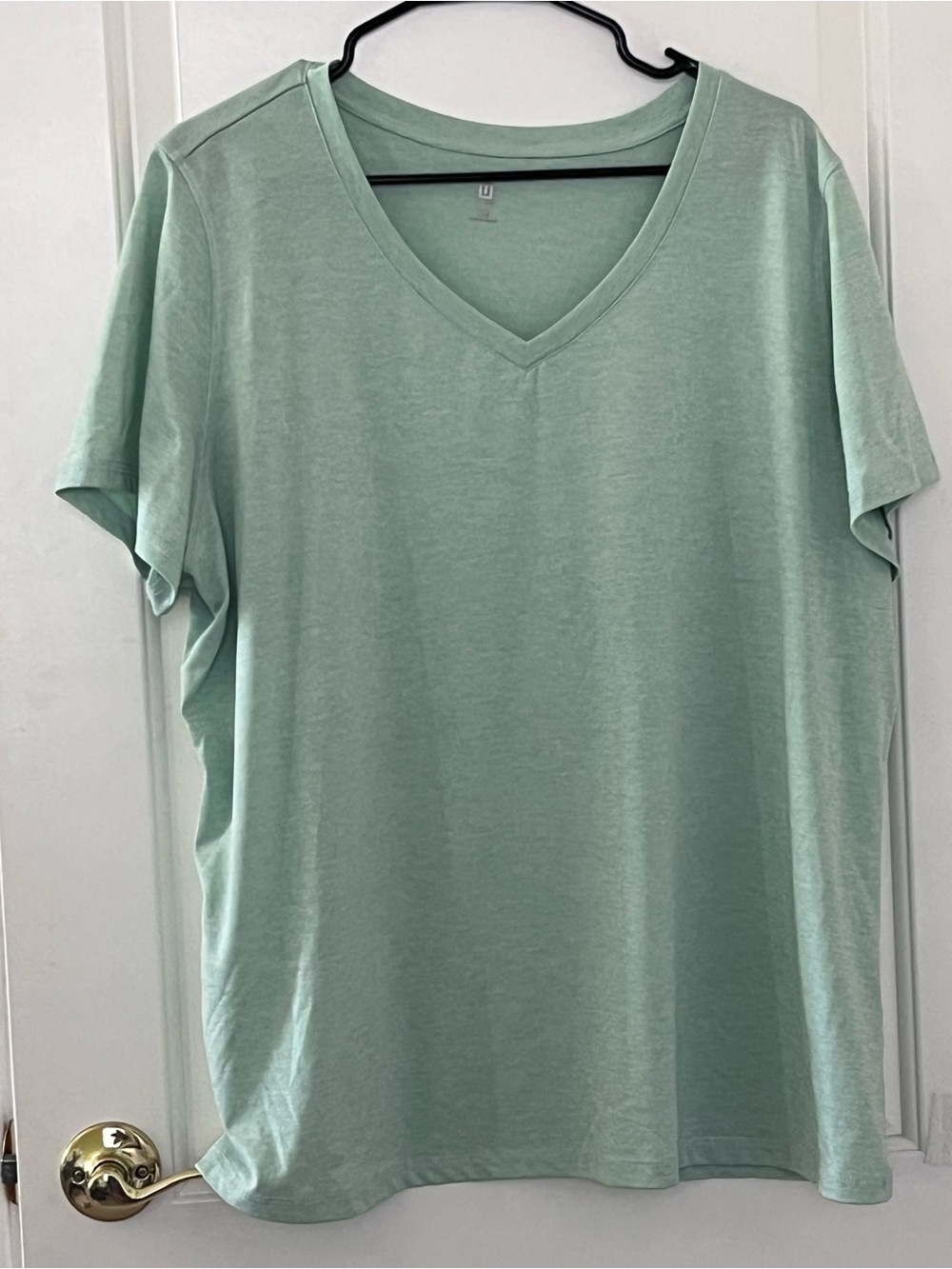 Ideology Light Mint GreenV-Neck Tee 3X